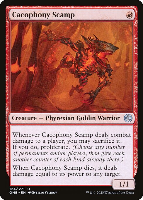 [Foil] ONE 124 Cacophony Scamp U
