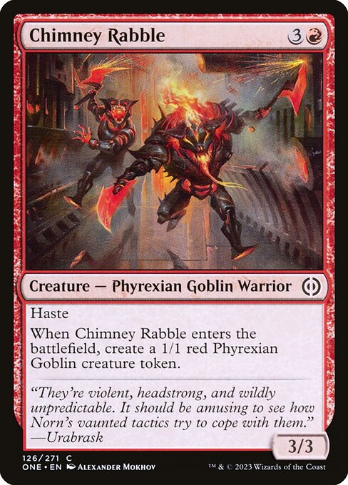 [Foil] ONE 126 Chimney Rabble C