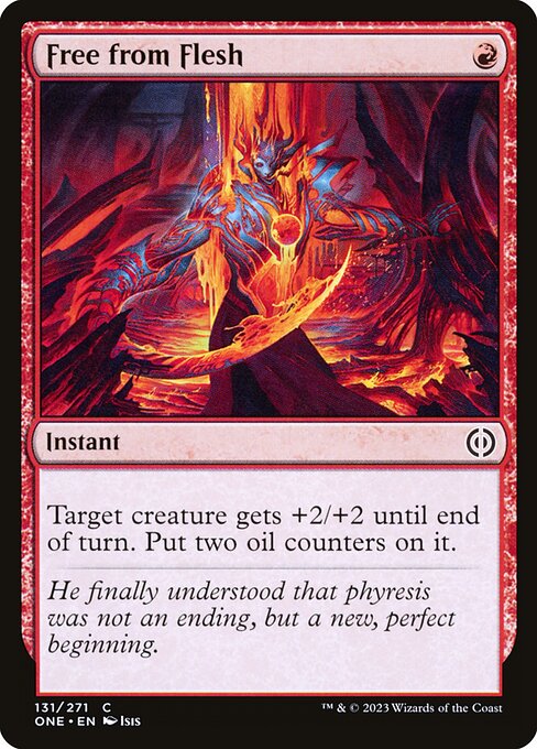 [Foil] ONE 131 Free from Flesh C