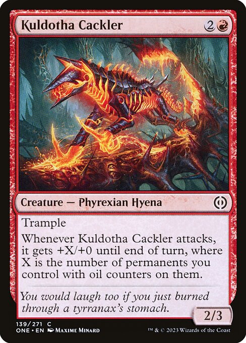 [Foil] ONE 139 Kuldotha Cackler C