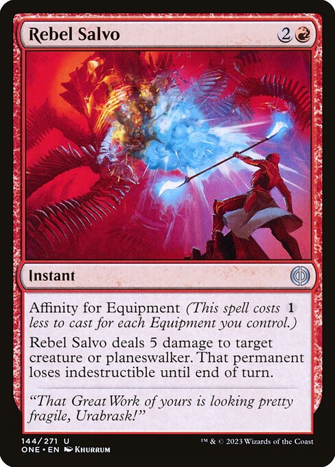 [Foil] ONE 144 Rebel Salvo U