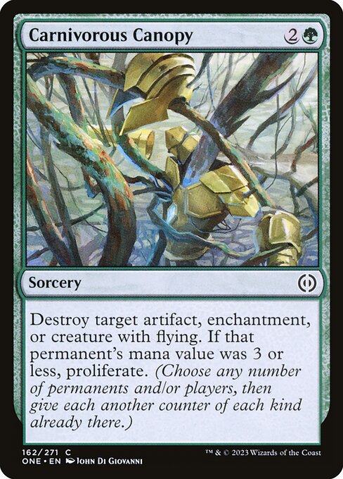[Foil] ONE 162 Carnivorous Canopy C