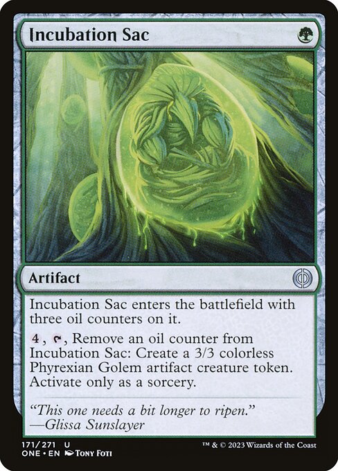 [Foil] ONE 171 Incubation Sac U