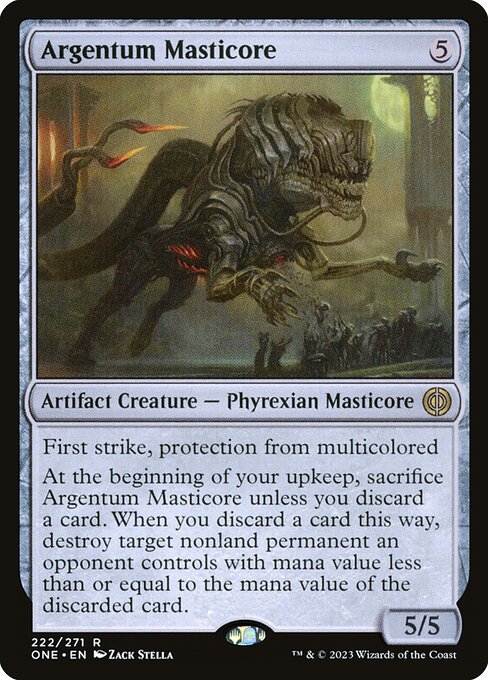 [Foil] ONE 222 Argentum Masticore R