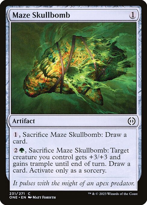 [Foil] ONE 231 Maze Skullbomb C