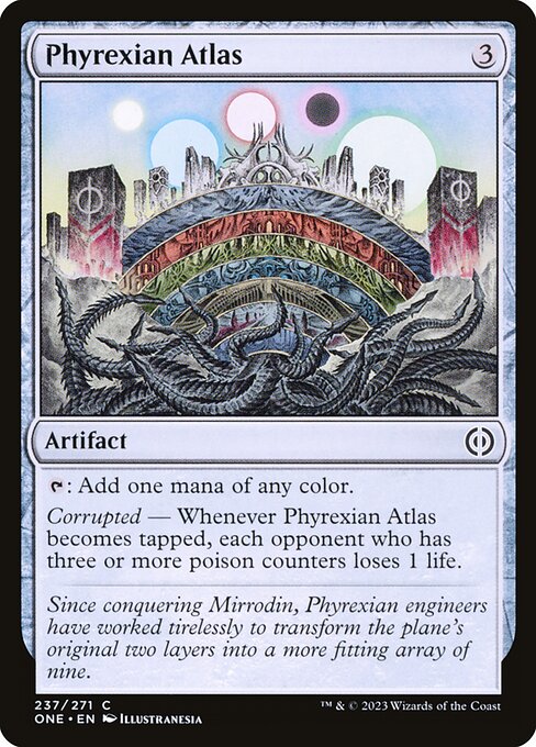 [Foil] ONE 237 Phyrexian Atlas C