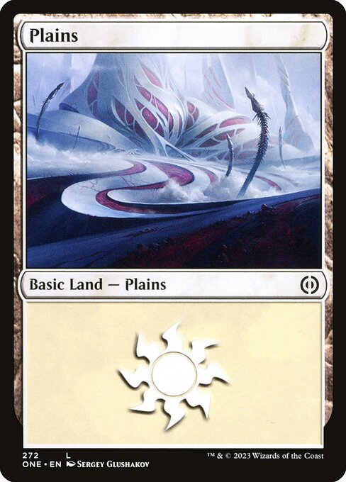 [Foil] ONE 272 Plains (272) L