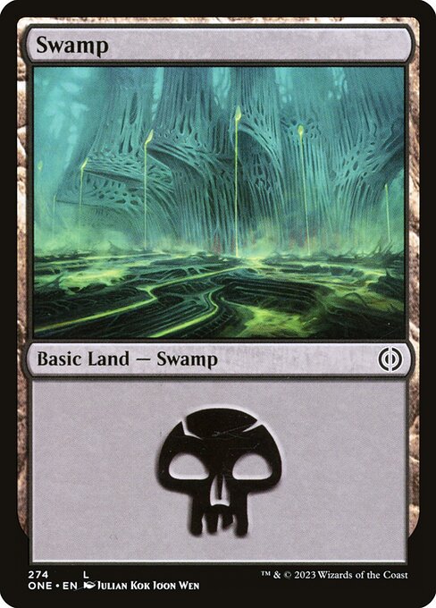 [Foil] ONE 274 Swamp (274) L