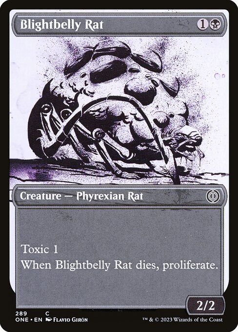 ONE 289 Blightbelly Rat (289 - Ichor) C