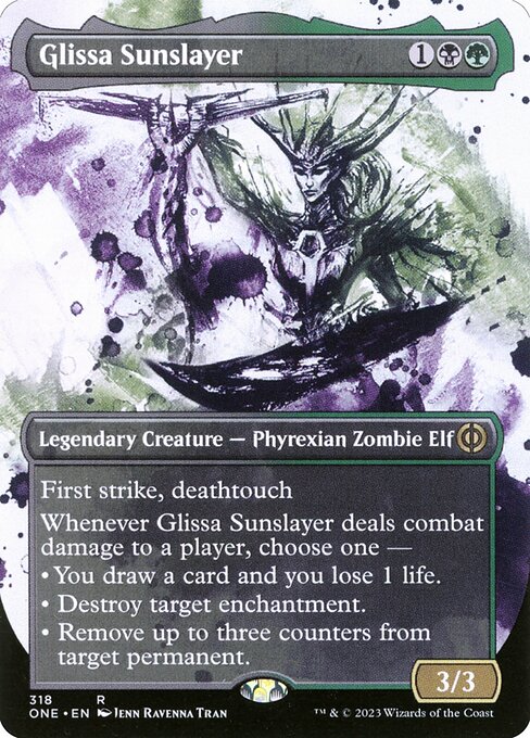ONE 318 Glissa Sunslayer (318 - Borderless Ichor) R
