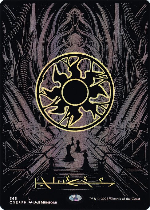 [Foil] ONE 365 Plains (365 - Oil Slick) L