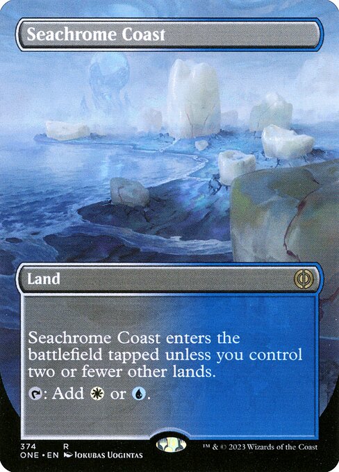 [Foil] ONE 374 Seachrome Coast (Borderless) R