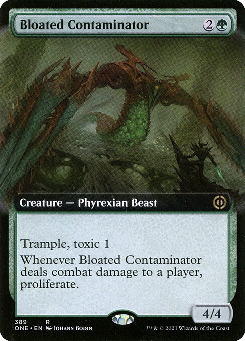 [Foil] ONE 389 Bloated Contaminator (Extended Art) R