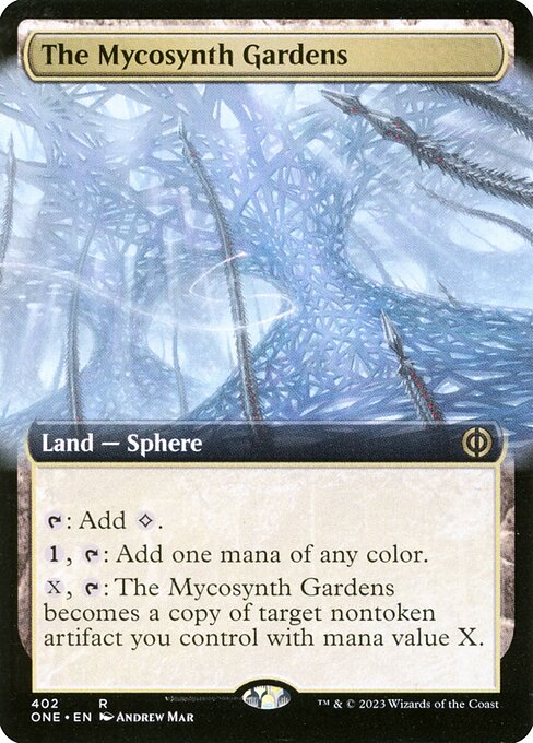 [Foil] ONE 402 The Mycosynth Gardens (Extended Art) R