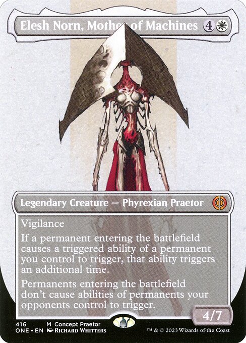 ONE 416 Elesh Norn, Mother of Machines (416 - Borderless Concept Praetor) M