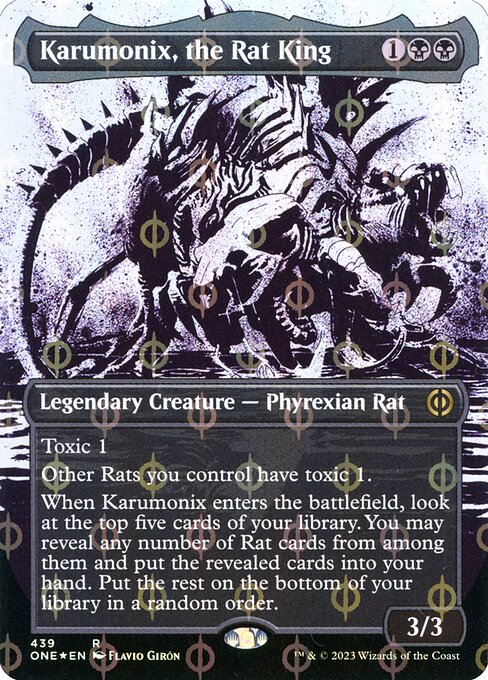 [Foil] ONE 439 Karumonix, the Rat King (439 - Step-and-compleat) R