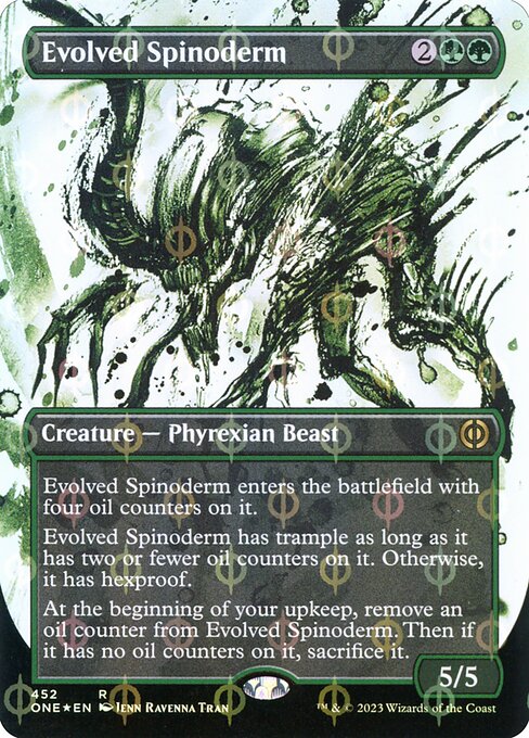 [Foil] ONE 452 Evolved Spinoderm (452 - Step-and-compleat) R
