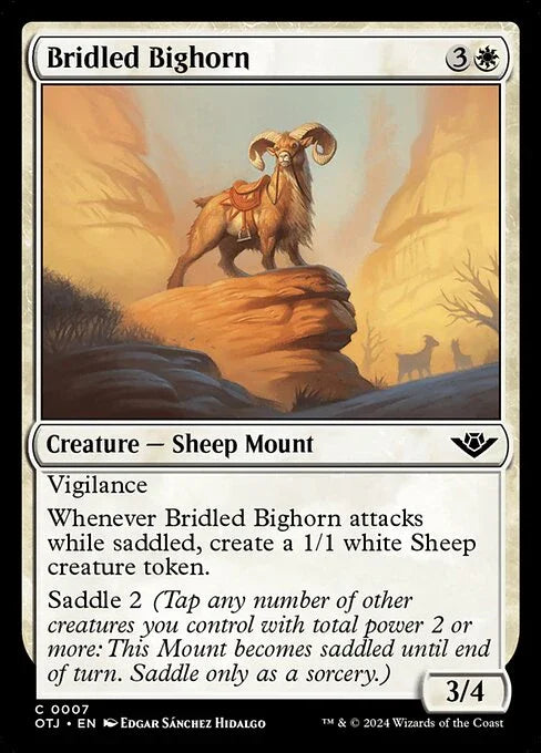 [Foil] OTJ 007 Bridled Bighorn C