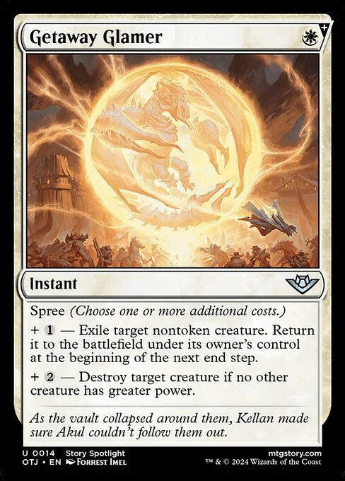[Foil] OTJ 014 Getaway Glamer U