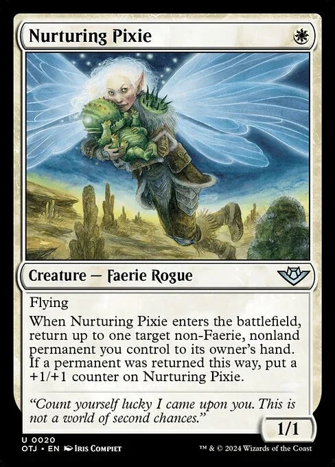 [Foil] OTJ 020 Nurturing Pixie U