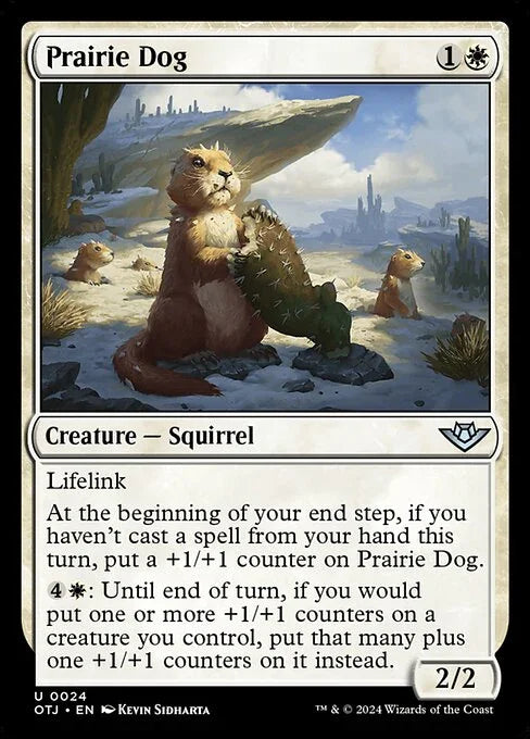 [Foil] OTJ 024 Prairie Dog U