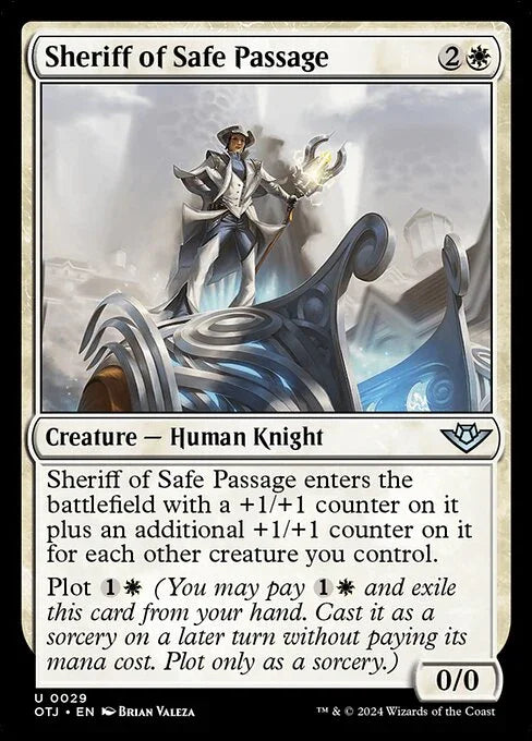 [Foil] OTJ 029 Sheriff of Safe Passage U