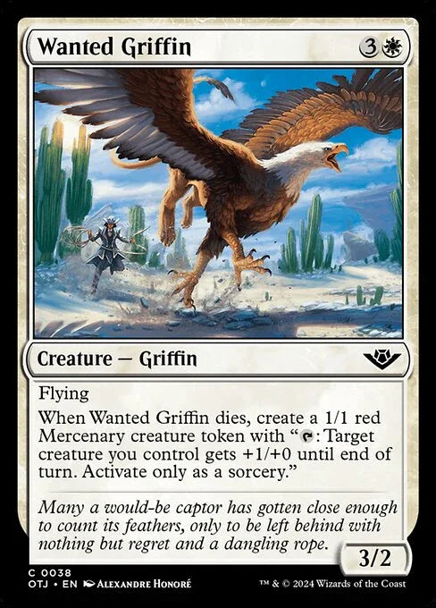 [Foil] OTJ 038 Wanted Griffin C