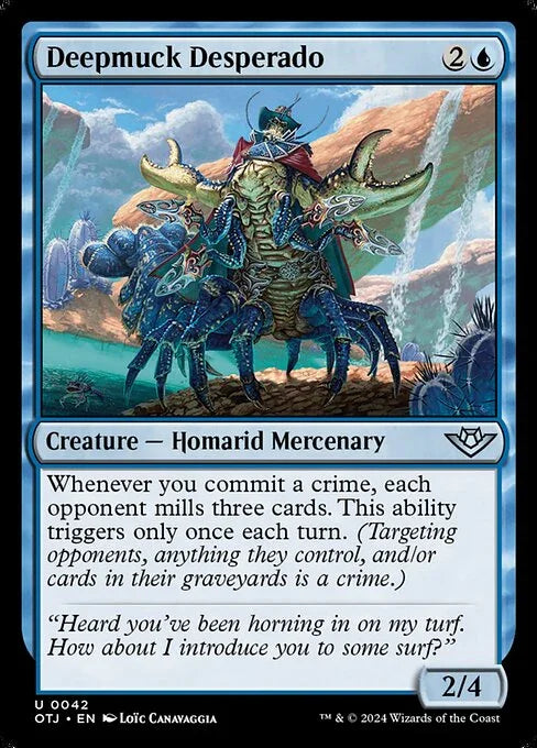 [Foil] OTJ 042 Deepmuck Desperado U