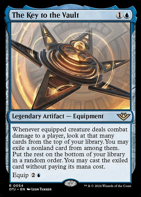 [Foil] OTJ 054 The Key to the Vault R
