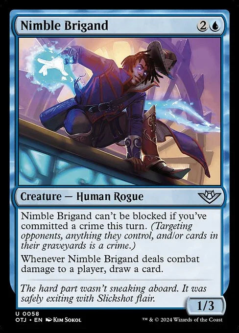 [Foil] OTJ 058 Nimble Brigand U