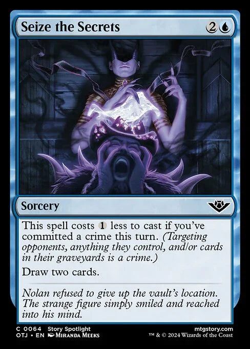 [Foil] OTJ 064 Seize the Secrets C