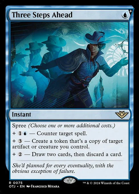 [Foil] OTJ 075 Three Steps Ahead R