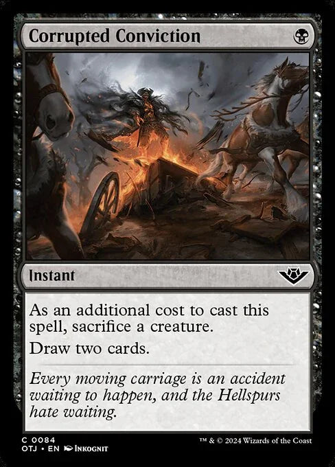 [Foil] OTJ 084 Corrupted Conviction C