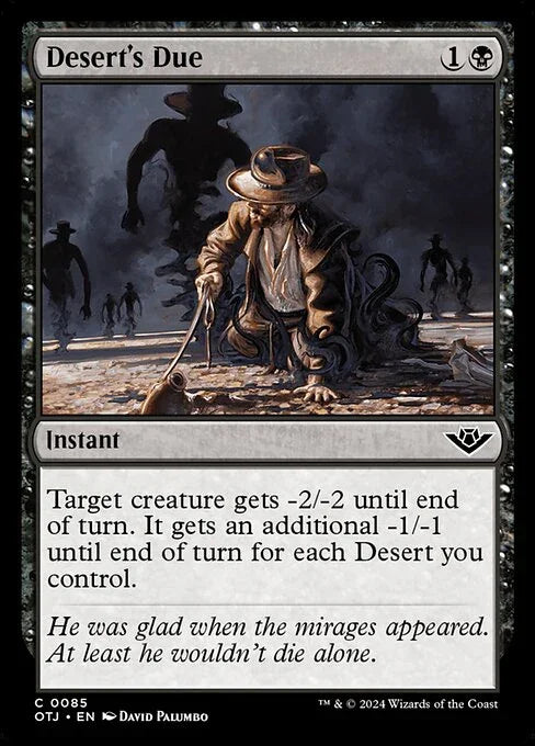 [Foil] OTJ 085 Desert's Due C