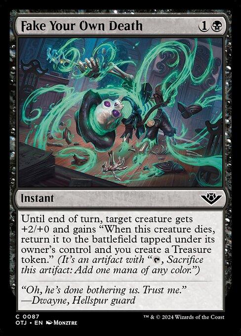 [Foil] OTJ 087 Fake Your Own Death C