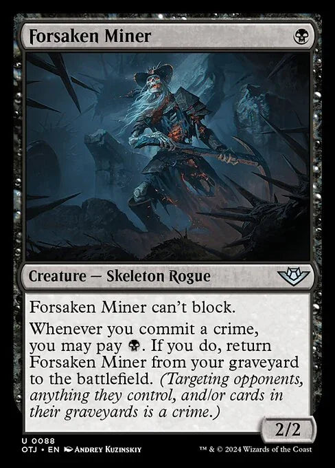 OTJ 088 Forsaken Miner U