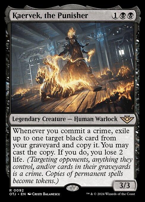 [Foil] OTJ 092 Kaervek, the Punisher R