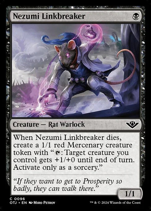 [Foil] OTJ 096 Nezumi Linkbreaker C