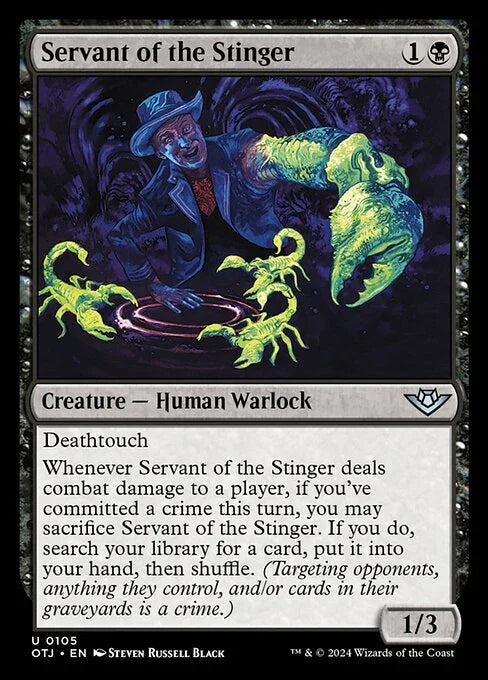 OTJ 105 Servant of the Stinger U