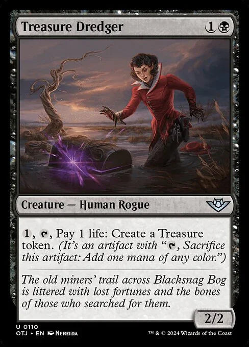 [Foil] OTJ 110 Treasure Dredger U