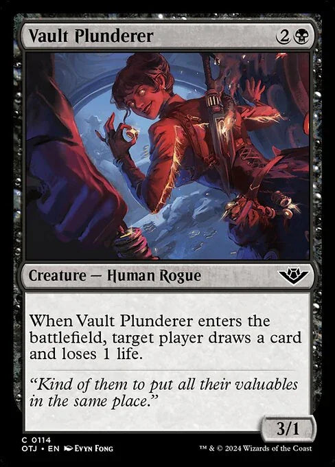 [Foil] OTJ 114 Vault Plunderer C
