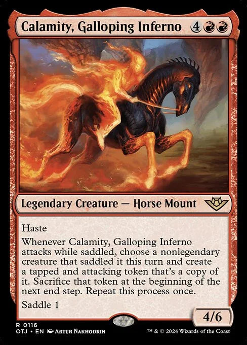 OTJ 116 Calamity, Galloping Inferno R