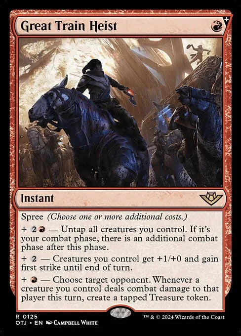 [Foil] OTJ 125 Great Train Heist R