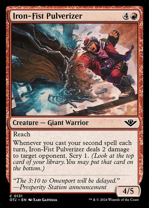 [Foil] OTJ 131 Iron-Fist Pulverizer C