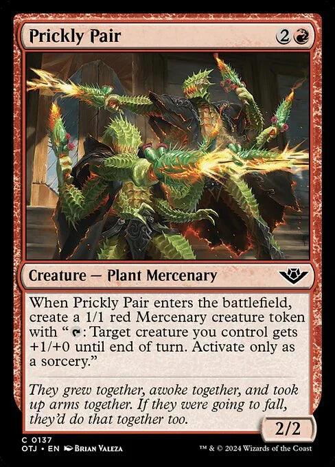 [Foil] OTJ 137 Prickly Pair C