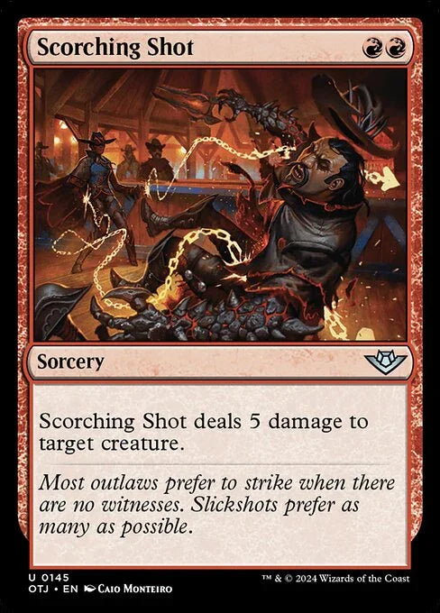 [Foil] OTJ 145 Scorching Shot U