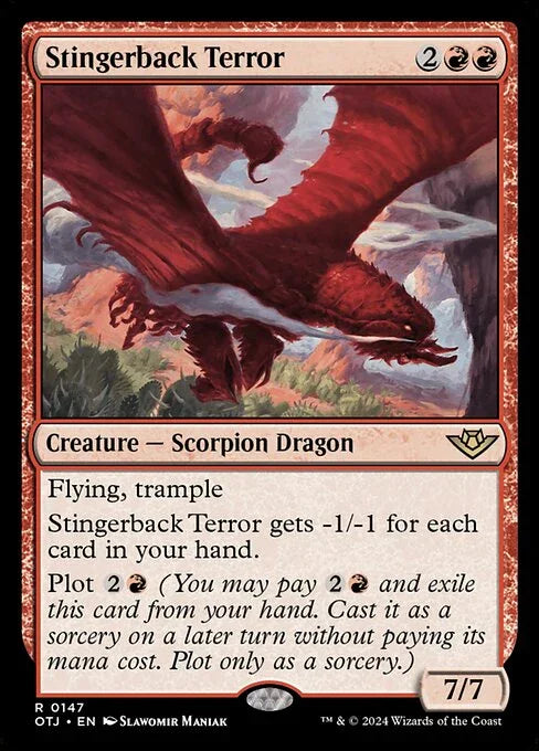 [Foil] OTJ 147 Stingerback Terror R