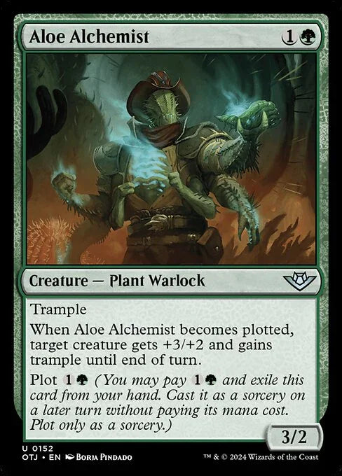 [Foil] OTJ 152 Aloe Alchemist U