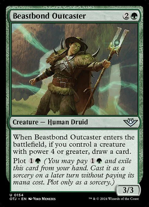 [Foil] OTJ 154 Beastbond Outcaster U