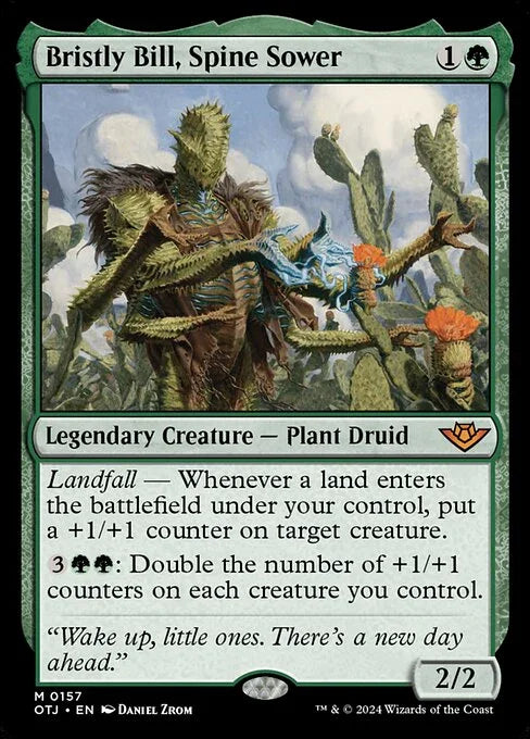 [Foil] OTJ 157 Bristly Bill, Spine Sower M